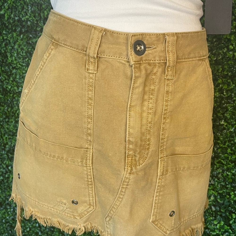 Free People cargo skirt